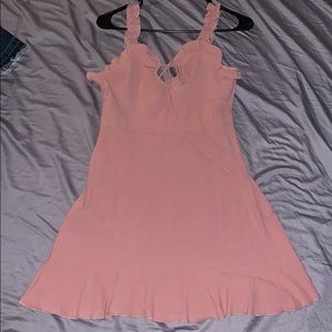 Pink dress